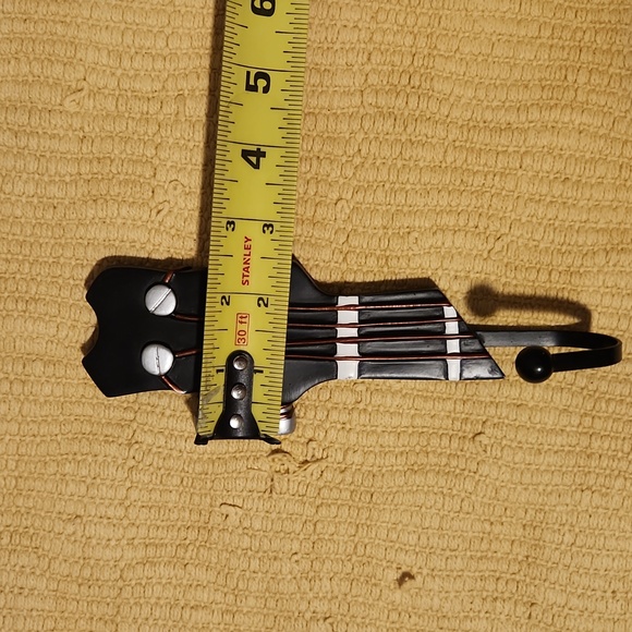 Guitar Headstock Wall Hooks Set Of 3 - Picture 6 of 15